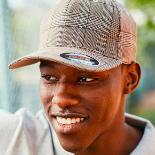 Glen Check Cap
