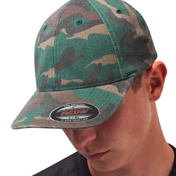 Flexfit Garment Washed Camo