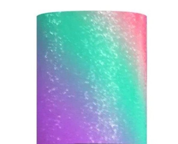 Diagonal Rainbow Stripes Pink Cyan Teckwrap