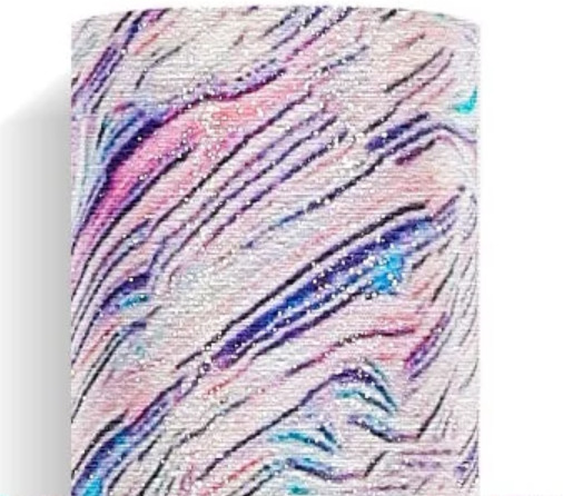 Glitter Brush Swirl Marble Teckwrap