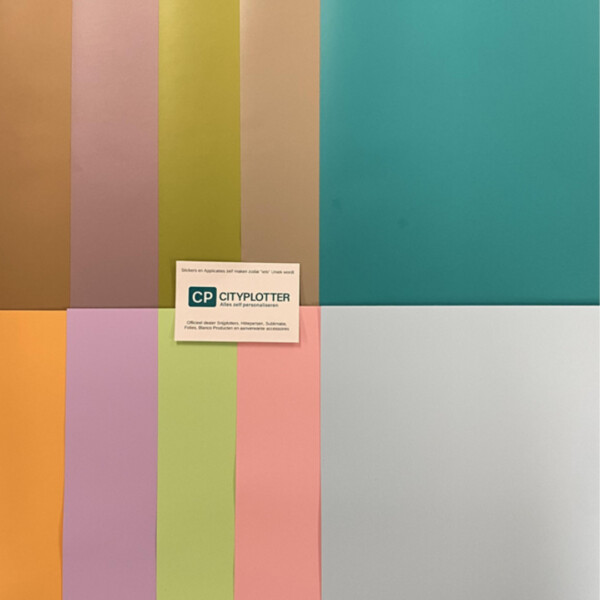 Vinyl Pastel en Mat 10 Folies voor maar € 8,99