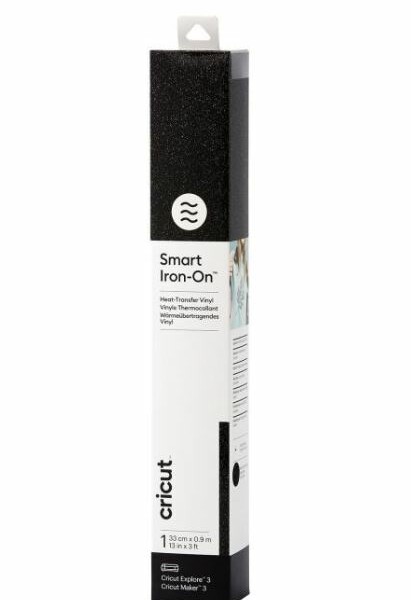 Cricut Smart Iron-On Glitter Black 3 ft 2008672