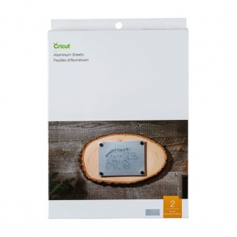 Cricut Aluminium Sheets 5x7 Inch Silver 2007460