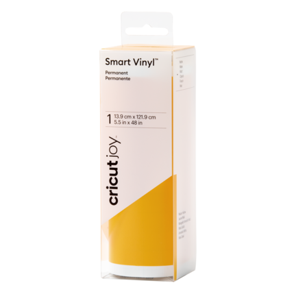 Cricut Joy Smart Vinyl Permanent Mat Yellow 2009837