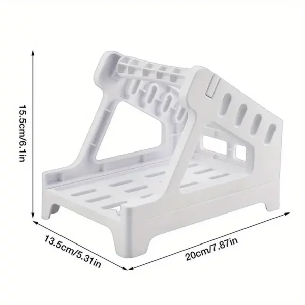 Speciale rolhouder voor de Munbyn Label en sticker printer , er kunnen sticker rollen in hangen of label in een langwerpig pakje onder in liggen 