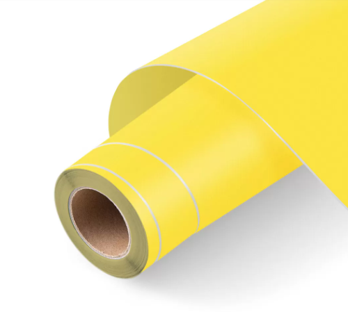 Lemon Yellow Permanent Vinyl Mat Loklik
