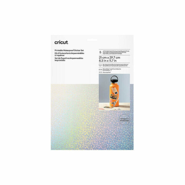 Printable Waterproof Sticker Set Transparant 2010354