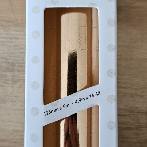 Couture Creations Heat Activated Foil Rose Gold