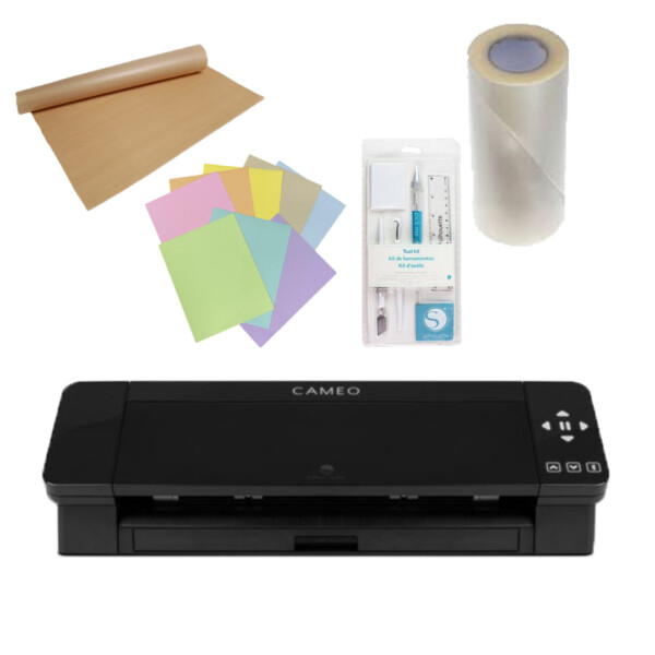 Silhouette Cameo 4 zwart Basis Start Pakket