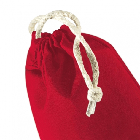 W115 XL Cotton Stuff Bag Rood