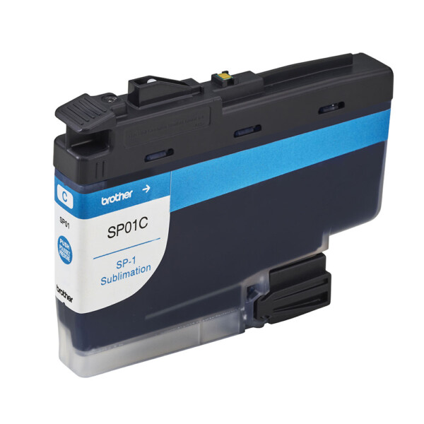 Cyaan inktcartridge voor de Brother sublimatieprinter SP01C