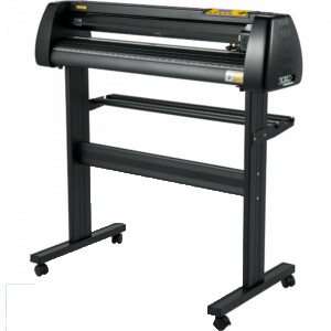 Snij Plotter Groot 70 cm met wieltjes standaard om op te zetten