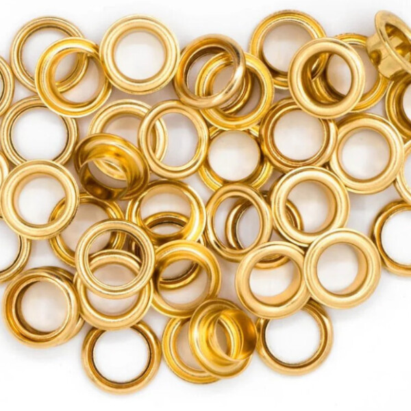 Nestelringen 8 mm 40 stuks Goud