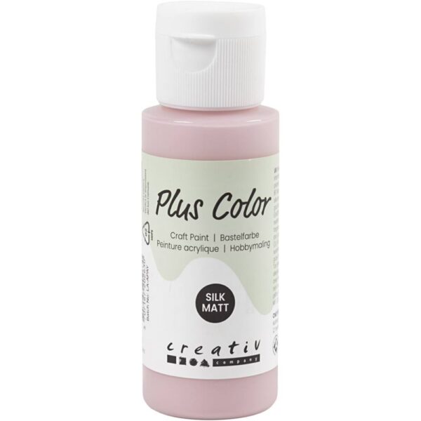 Plus Color Acrylverf Zacht Roze 60ml
