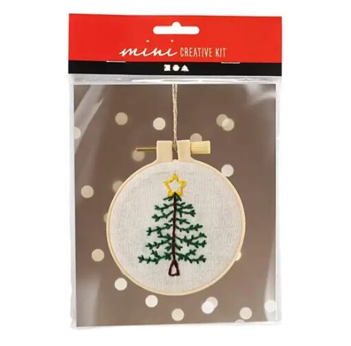 Borduurwerk Kerstboom CC Mini Hobbyset