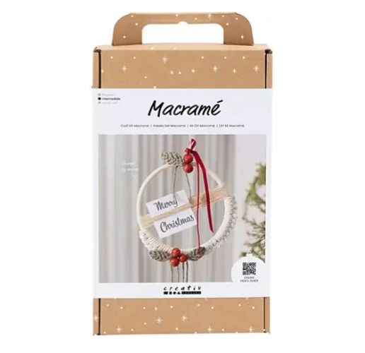 CC Hobbyset Macramé Kerstkrans
