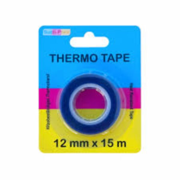 Hittetape Thermo Tape 1,2mm x 15m hittebestendige tape