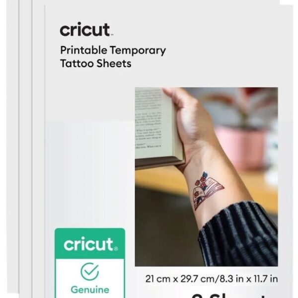 Printable Tattoo Paper Transparent (3pcs) Cricut 2012791