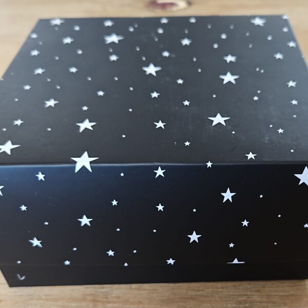 Opbergbox Zwart met Ster 2 delig